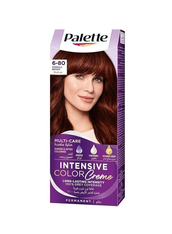 Intensive Color Cream 6 - 80 Marsala Brown 110 ml