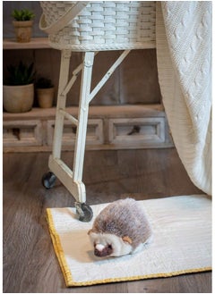 DEMDACO Huddled Small Hedgehog Wispy Chestnut Children'S Plush Stuffed Animal  - Image 3