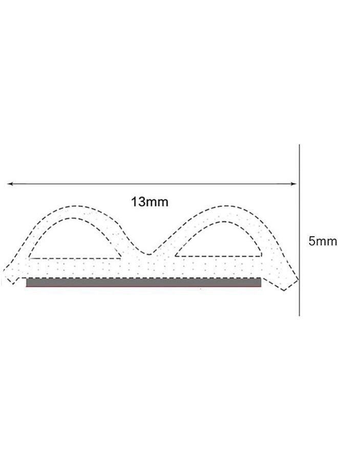 Automotive B-Shape Sealing Strip Door Soundproofing Strip 30m - Image 4