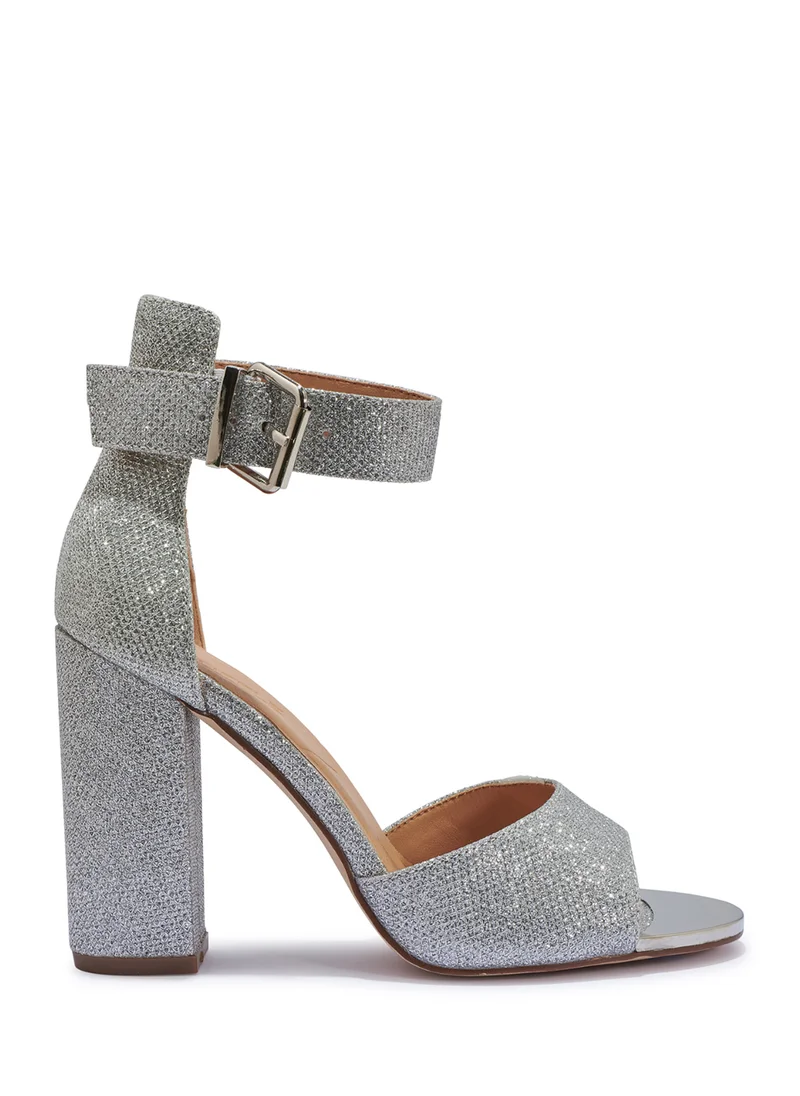 Truffle High Block Heel Sandal