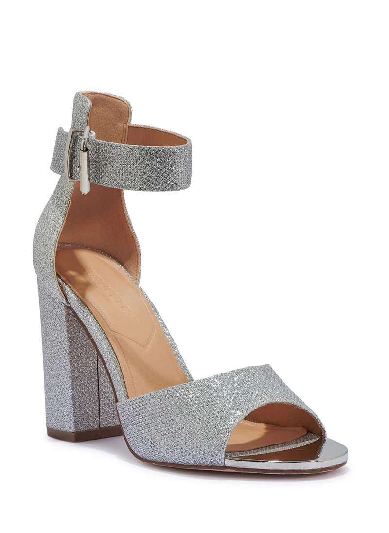 Truffle High Block Heel Sandal