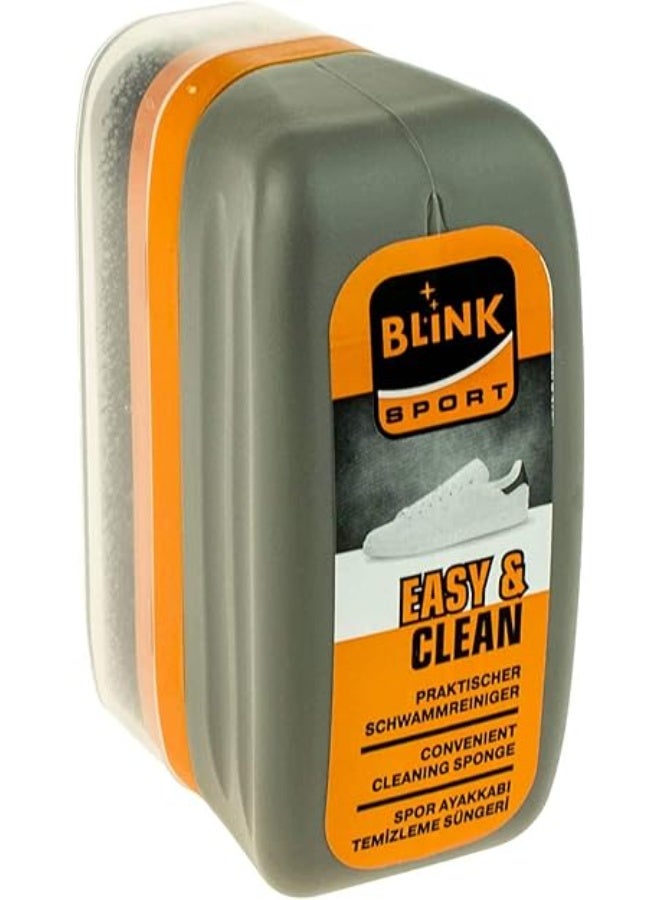 Blink Sport Trainers Cleaning Sponge – All-in-One Shoe Cleaner Kit for Leather, Whites, Nubuck & Fabric Sneakers - Image 1