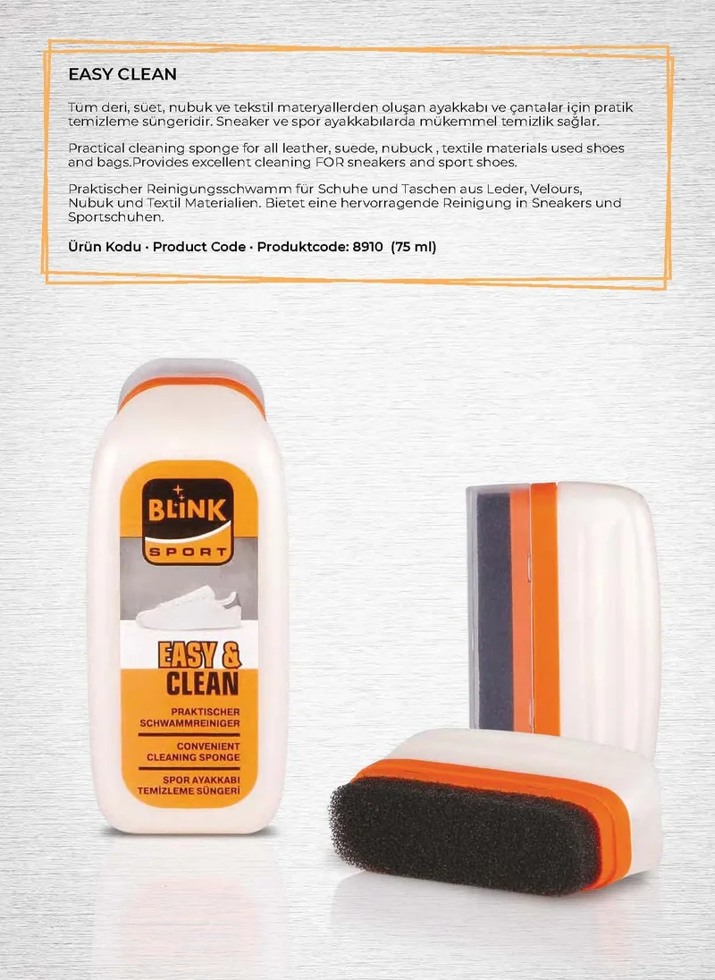 Blink Blink Easy & Clean – Quick Shoe Cleaning Solution