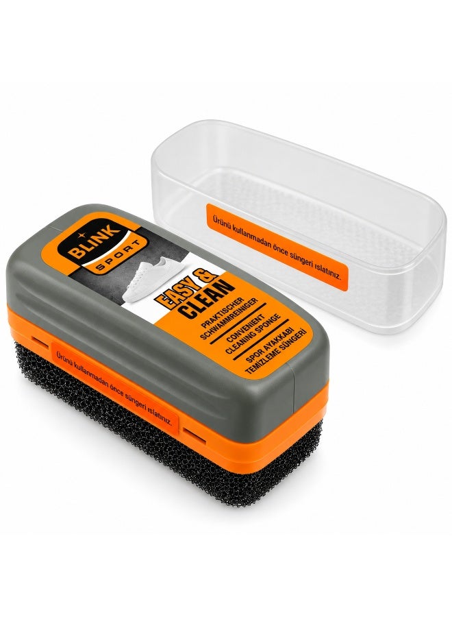 Blink Sport Trainers Cleaning Sponge – All-in-One Shoe Cleaner Kit for Leather, Whites, Nubuck & Fabric Sneakers - Image 5