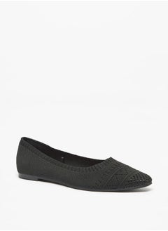 Flora Bella By Shoexpress أحذية باليرينا نسائية مزخرفة قابلة للارتداء  - Image 1