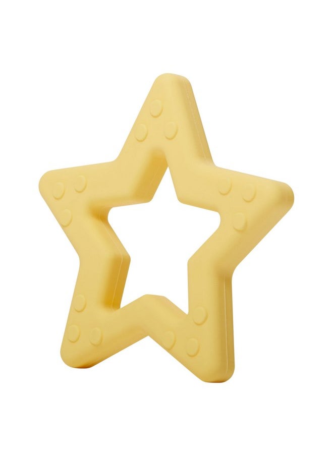 C.R. Gibson C.R. Gibson 100% Food Grade Silicone Star Baby Teether for Infants, 2.75" x 4.25", Multicolor  - Image 5