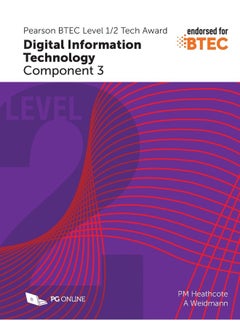 Pearson BTEC Level 1/2 Tech Award in Digital Infor 