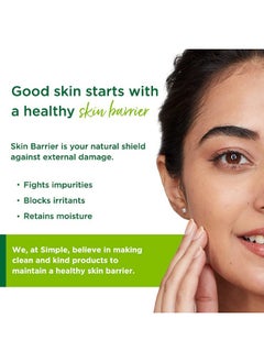 simple Kind To Skin Replenishing Rich Moisturiser| Face Cream For All Skin Types| Sensitive Skin, 125 Ml & Moisturising Facial Wash Facewash, No Soap 150 Ml  - Image 5