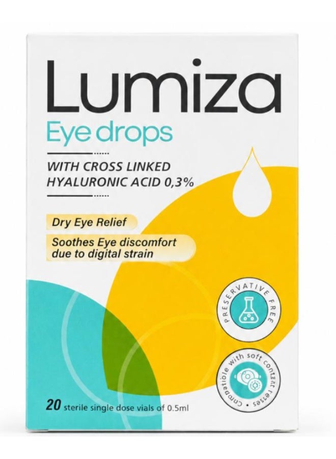 Lumiza Eye Drops 0.3% – 20 Single Dose Vials (0.5 ml Each)