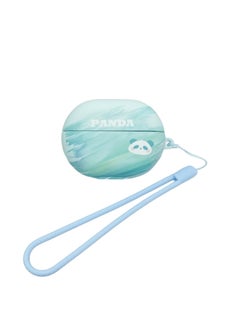 For HuaweiFreebuds Pro3/2 Wireless Bluetooth Headset Cartoon Creative Se3/4i/5i/Pro Soft-Color:Soft Shell Lanyard-light Blue Panda-Model:For HuaweiFreebuds 4/4E (protective Sleeve)