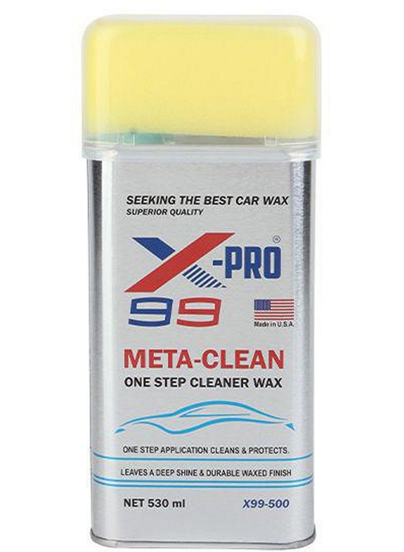 X-PRO Car Wax Metaclean One Step Cleaner Wax 530 ML - Image 1