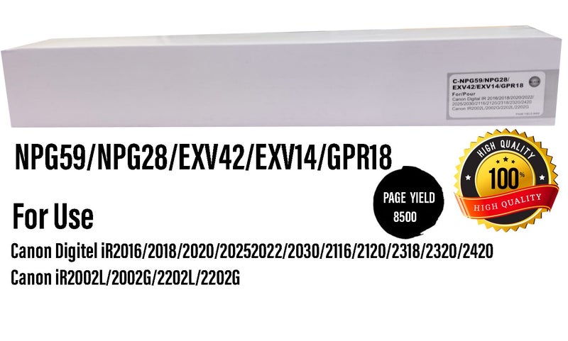 High Quality Canon Compatible Toner NPG59 NPG28 CEXV42 CEXV14 GPR18 Toner Cartridge Compatible for Canons IR 2202 2002 2206 2425 E.T.C - Image 1