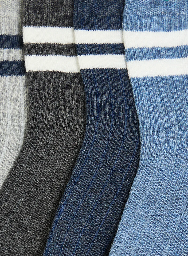 Pinata  5 Pack Stripe Cotton Socks  | Best Price UAE