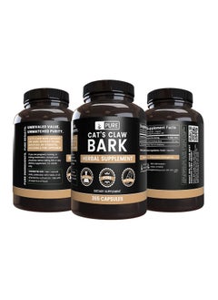 PURE ORIGINAL INGREDIENTS Cat Claw Bark (365 Capsules) No Magnesium Or Rice Fillers Always Pure Lab Verified  - Image 3