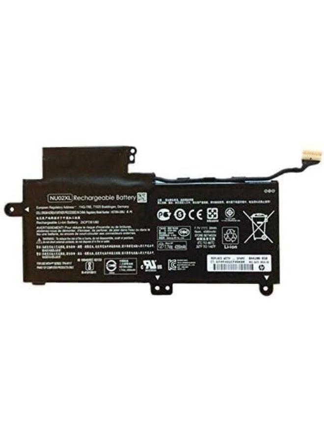 Compatible Laptop Battery for HP NU02XL HSTNN-UB6U TPN-W117 843535-541 Series Tablet, 7.7V 35Wh - Image 3