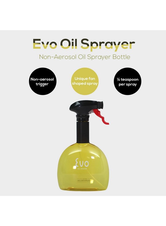 Evo Oil Sprayer Evo Oil Sprayer Minis, Non-Aerosol for Olive, Cooking Oils, and Vinegars, 8-Ounce Capacity, 1 Each Yellow and Green  - Image 4