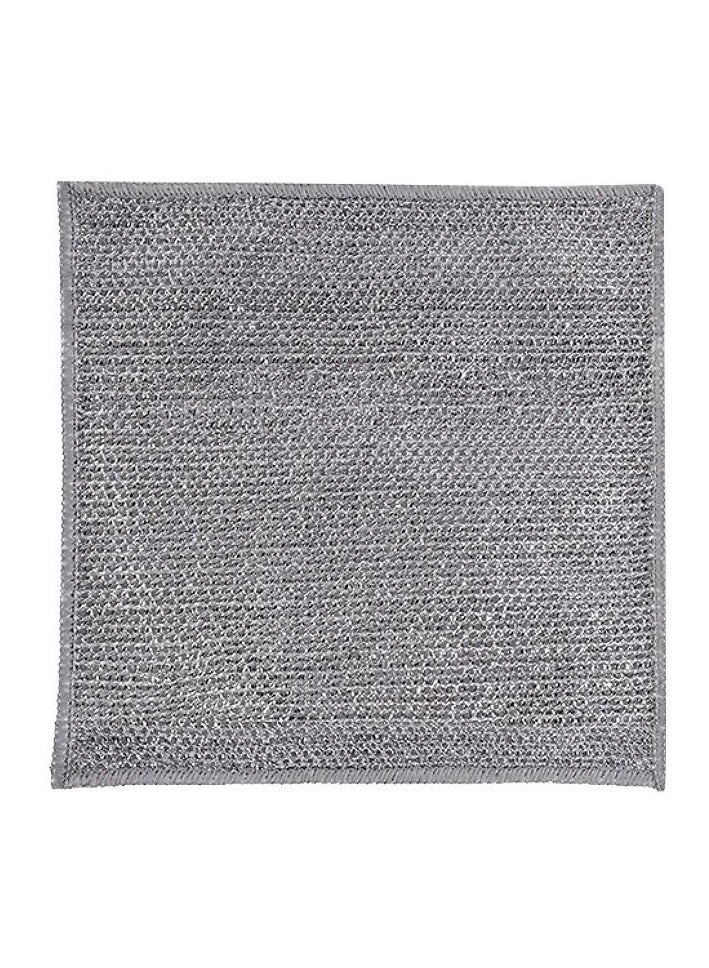 Silver cloth, kitchen stove dishwashing cloth, non greasy  - Image 4