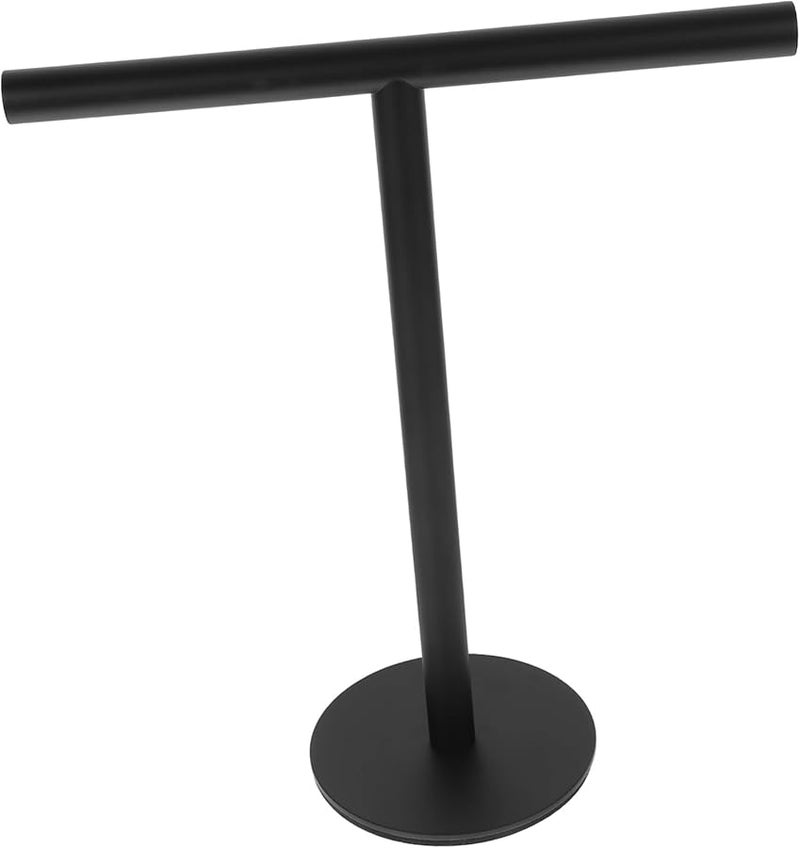 Stainless Steel Tabletop Towel Holder Freestanding Rack For Kitchen Bathroom Stable Base - Image 2