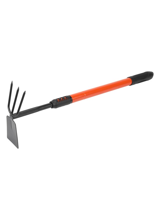 AL SANIDI Foldable Metal Herb Fork With A Scoop, Orang, Size 91 Cm  - Image 1