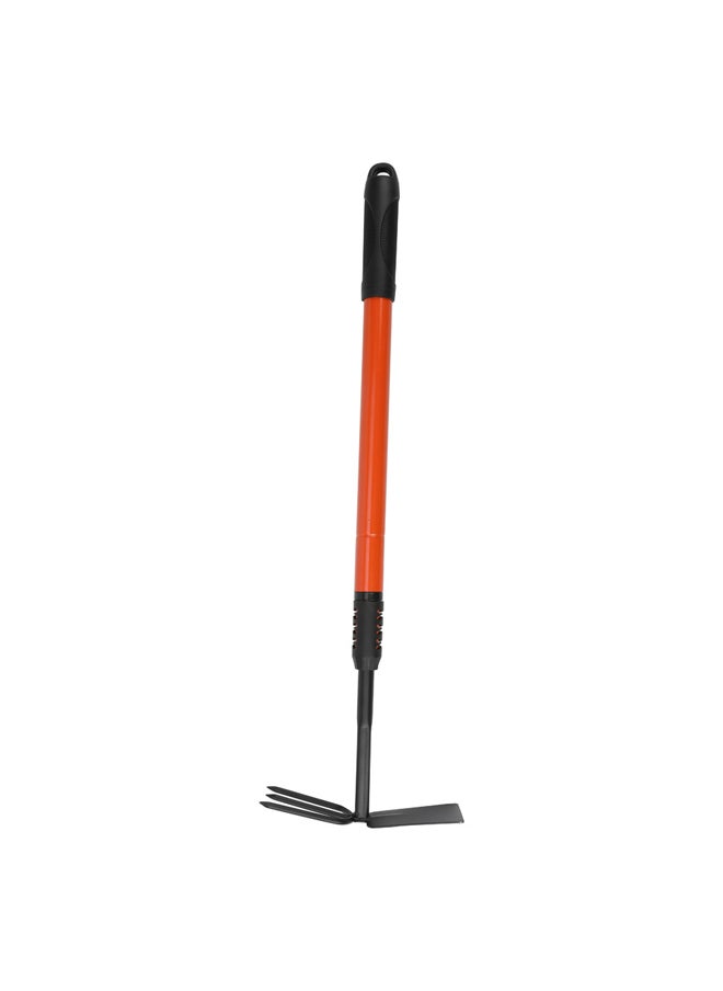 AL SANIDI Foldable Metal Herb Fork With A Scoop, Orang, Size 91 Cm  - Image 3