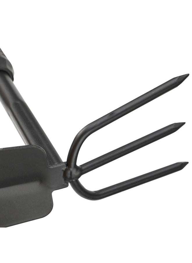 AL SANIDI Foldable Metal Herb Fork With A Scoop, Orang, Size 91 Cm  - Image 4