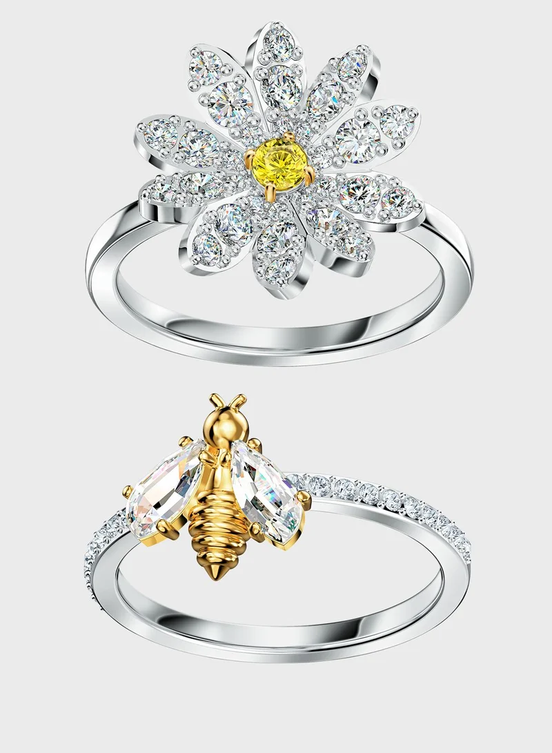 SWAROVSKI Eternal Flower Ring Set