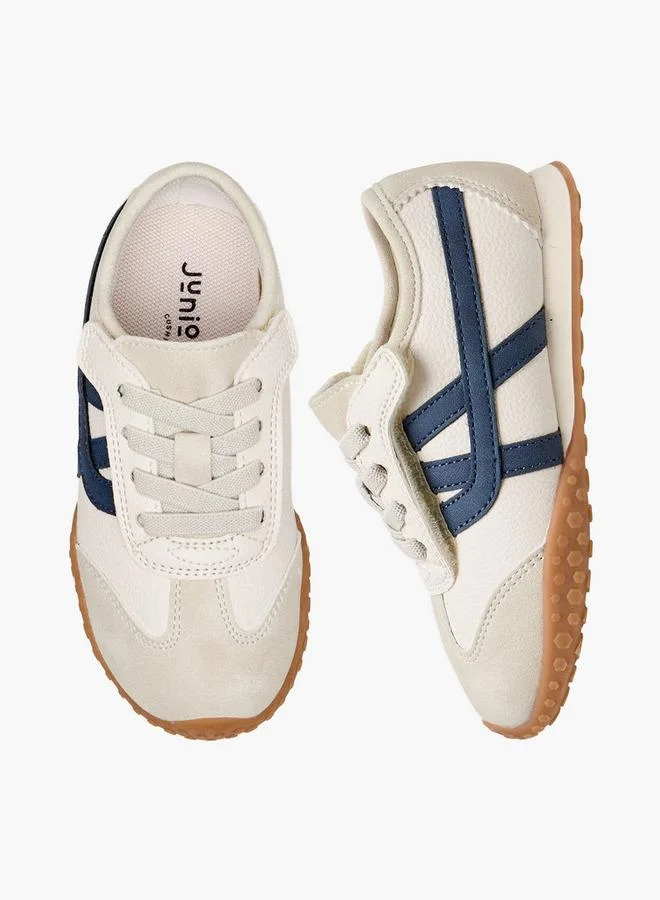 جونيورز Boys Panelled School Sneakers