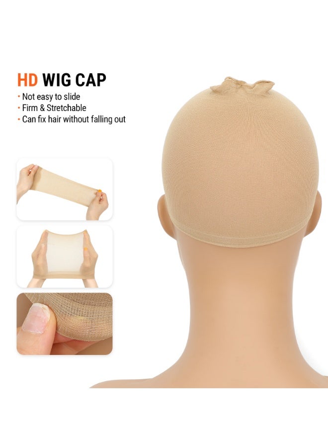 SHINEDOWN Wig Glue Kit with Hot Comb for Wigs Human Hair, Lace Glue for Front Lace Wig, Easy To Use and Remove, Styling Tool for Black Women Hair - Image 3