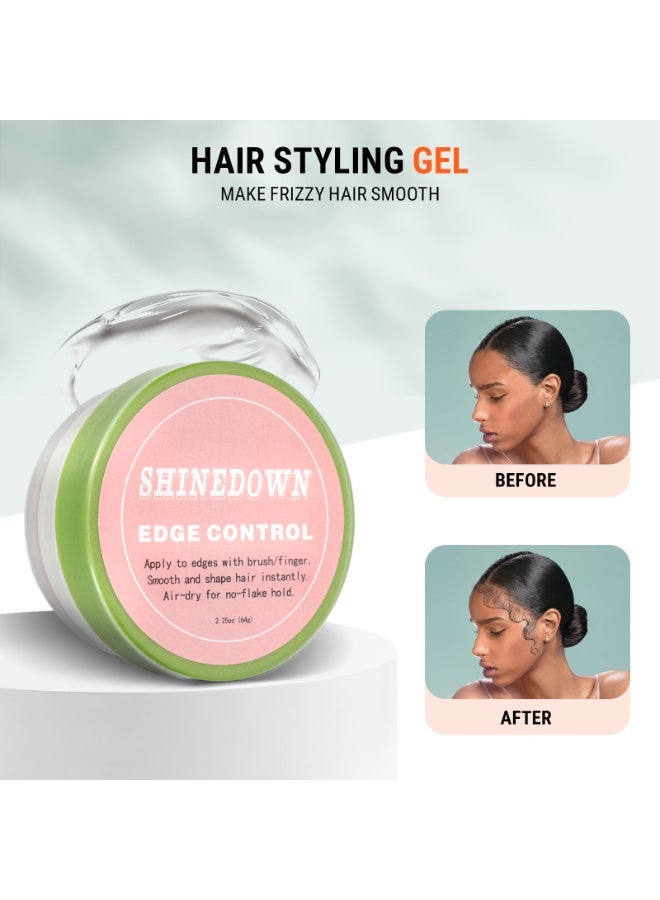 SHINEDOWN Wig Glue Kit with Hot Comb for Wigs Human Hair, Lace Glue for Front Lace Wig, Easy To Use and Remove, Styling Tool for Black Women Hair - Image 5