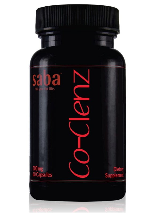 Saba Kombucha Co-Clenz - 5 Day Cleanse for Men & Women-Supports Healthy Bowel Movements- Detox, Colon Health, Helps Constipation -30 Capsules,  - Image 1