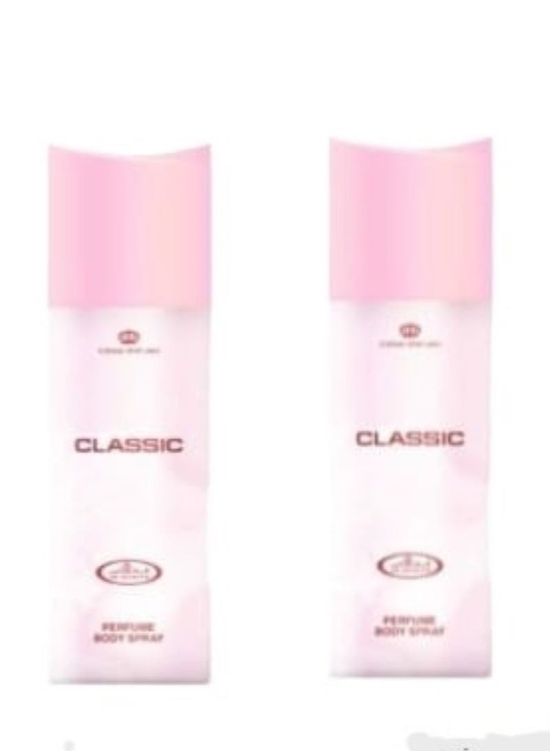 Alrehab Classic body spray 200 ml2 pieces