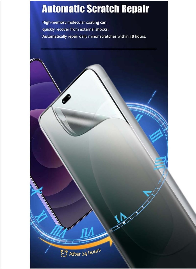 ELTRAZONE Honor 300 Pro 5G 2024 Yesido Premium Hydrogel Anti Spy / Anti Privacy Film Thin and Flexible Screen Protector (MSHFMP) – Clear | Privacy Protection, Anti-Scratch, Self-Healing, Bubble-Free, Full Coverage for Honor 300 Pro 5G - Image 4