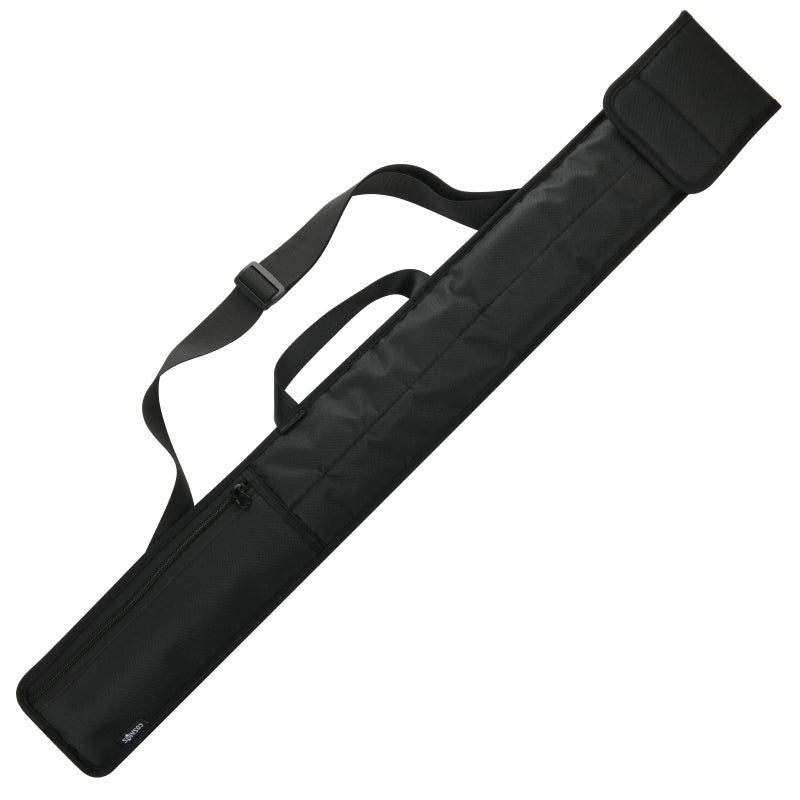 Cosmos Soft Cue Stick Case Bag 1x1 Billiard Pool Stick Case Carrying Bag 12 Billiard Cue Stick Bag Pool Cue Holder for Storage 1 Butt and 1 Shaft 2Pieces Padded Layer with Zipper Pocket - Image 2