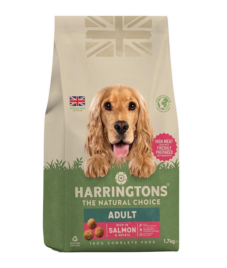 Harringtons Complete Salmon & Potato Adult Dry Dog Food 12kg - Image 1