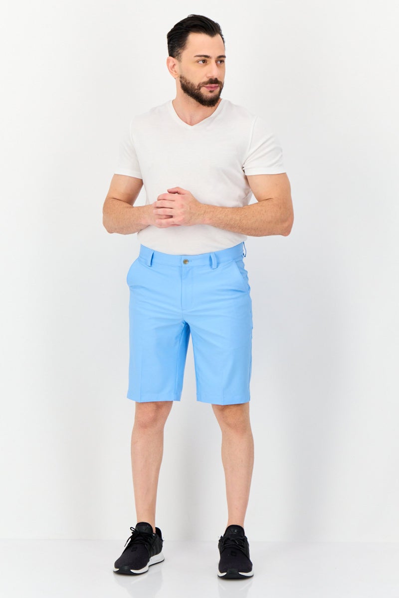 Greg Norman Men Sportswear Fit Golf Shorts, Sea Blue - Image 4