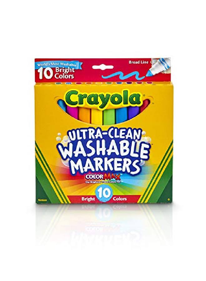 Crayola 8 Large Washable Crayons - Image 1