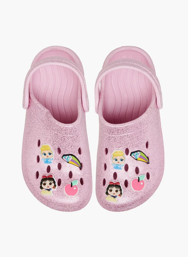 Disney Princess Jibbitz Clogs with Backstrap