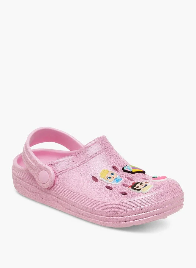 Disney Princess Jibbitz Clogs with Backstrap