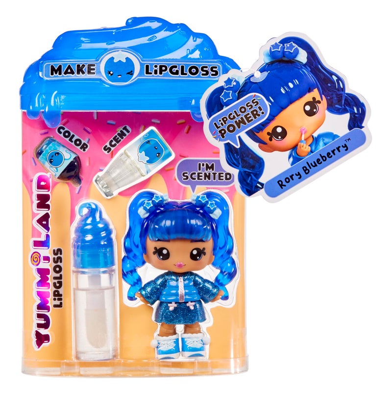 Yummiland Lipgloss Doll Rory Blueberry Ages 4 - Image 3