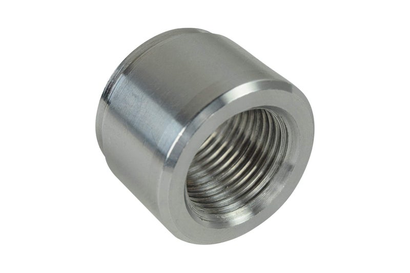 ICT Billet Aluminum M18-1.5mm Weld On Bung Female LS LS1 Oil Pressure Sensor Metric 18mm FM1815BUNG - Image 1