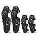 Scoyco Motorcycle Knee Pads for Men CE Level 1 Motocross Knee and Elbow Guards Protective Gear Armor with 45180 Knee Flexibility Design Adjustable Elastic Band - Image 2