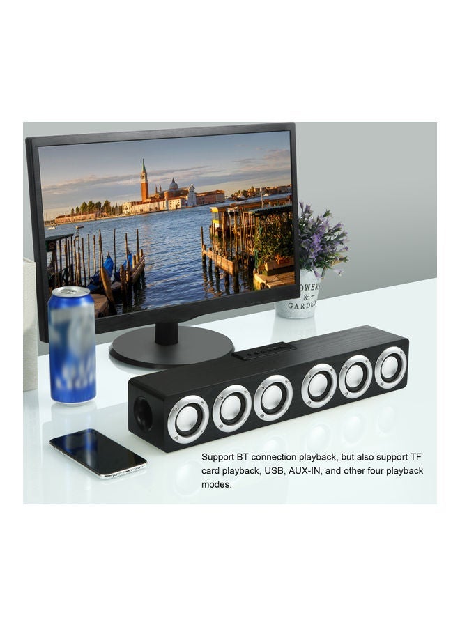 NIBEMINENT Home Wireless Speaker LU-Q815-12 Beige/Silver - Image 5