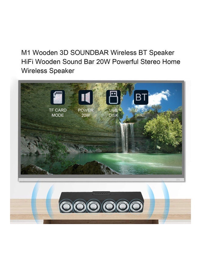 NIBEMINENT Home Wireless Speaker LU-Q815-12 Beige/Silver - Image 4