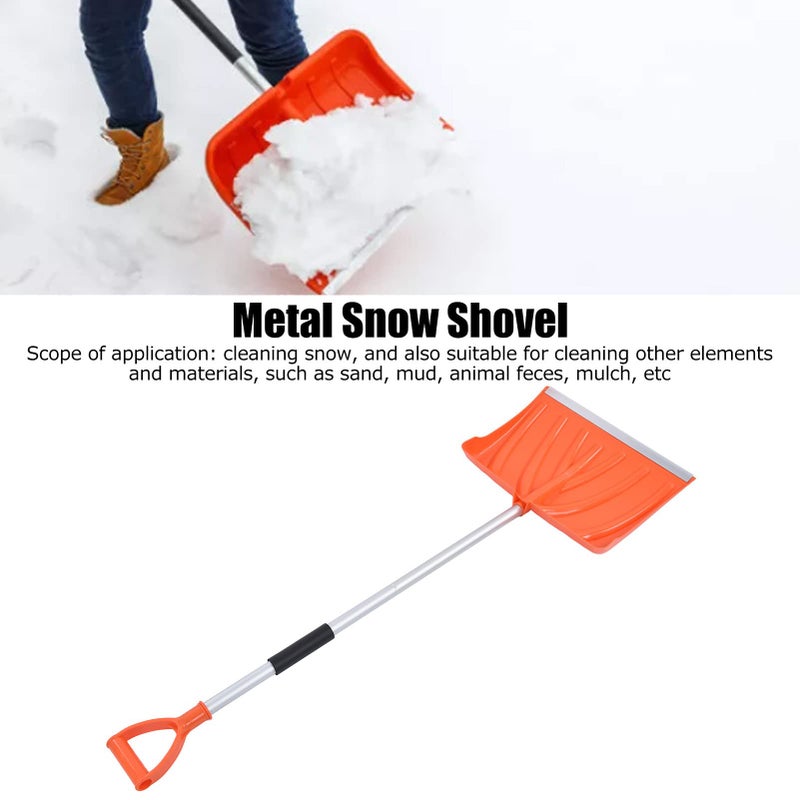 Gavigain High-Performance Snow Shovel, Snow Shovel for Driveway,Snow Clearing Kit for Cars, Truck Camping and Outdoor Activities, Large Capacity, D Shaped, Assemblable Shovelling Tool - Image 3