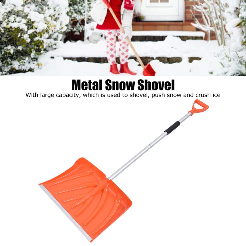 Gavigain High-Performance Snow Shovel, Snow Shovel for Driveway,Snow Clearing Kit for Cars, Truck Camping and Outdoor Activities, Large Capacity, D Shaped, Assemblable Shovelling Tool - Image 2