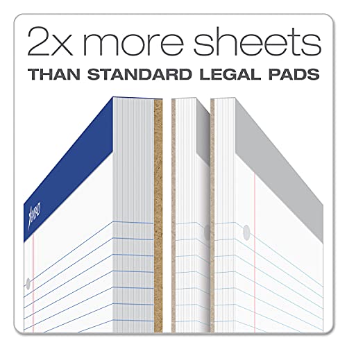 Ampad Double Sheet Pad, White, Letter Size, College Rule, 100 Sheets, 1 Each (20-323) - Image 3