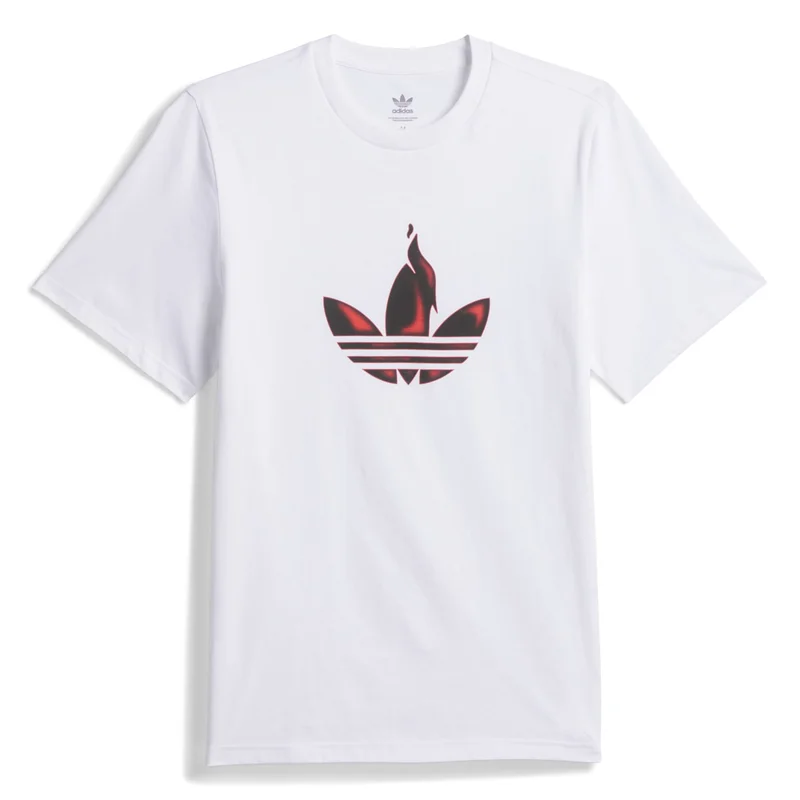 Adidas TREF TORCH TEE White Originals Unisex T-SHIRTS