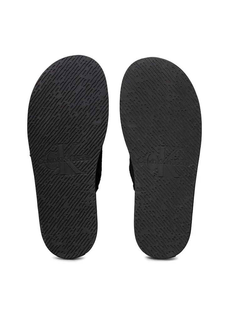 كالفن كلاين جينز Logo Detailed Slip Ons