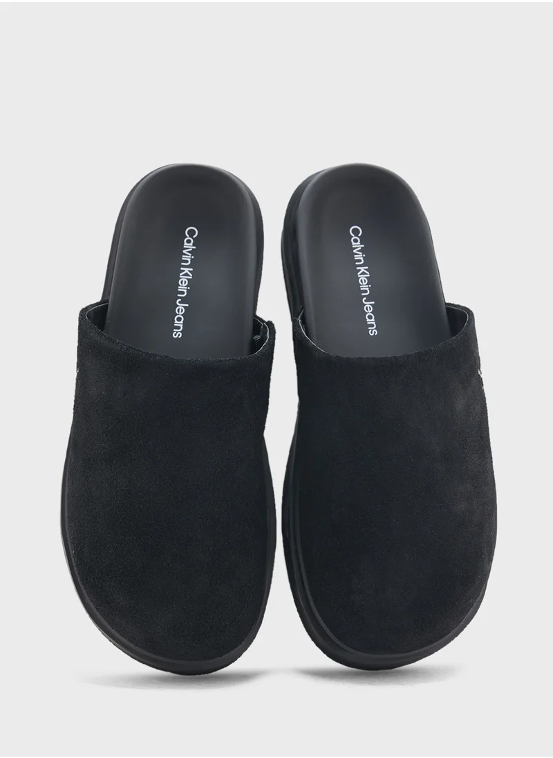 كالفن كلاين جينز Logo Detailed Slip Ons