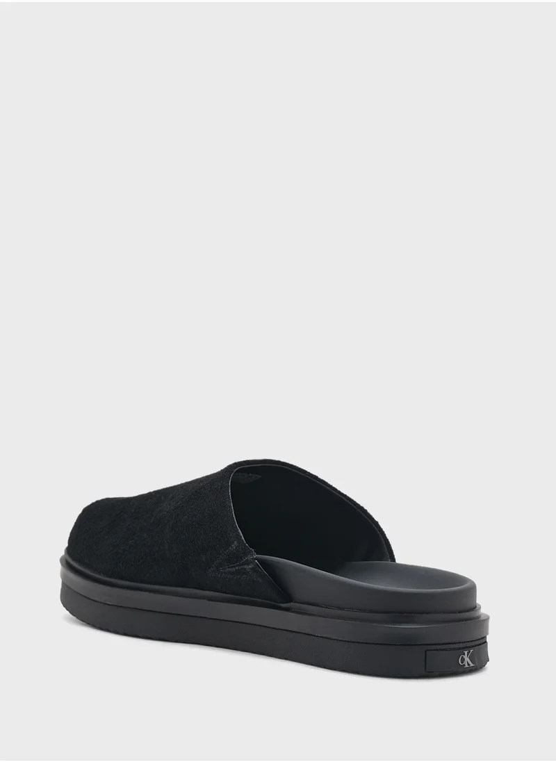 Calvin Klein Jeans Logo Detailed Slip Ons